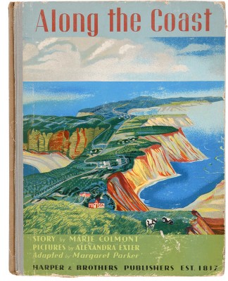 [Экстер А., мастер книжной иллюстрации]. Колмонт М. Побережье. New York: Harper & Bros, 1939.